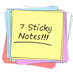7 Sticky Notes App