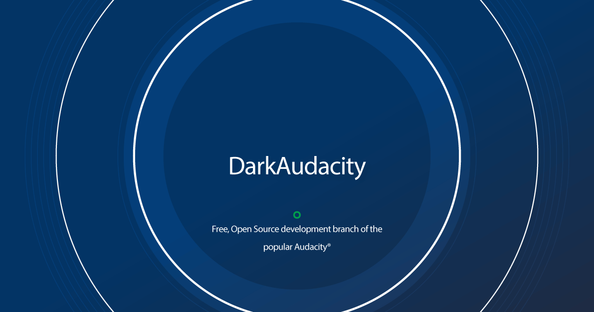 Old DarkAudacity versions download