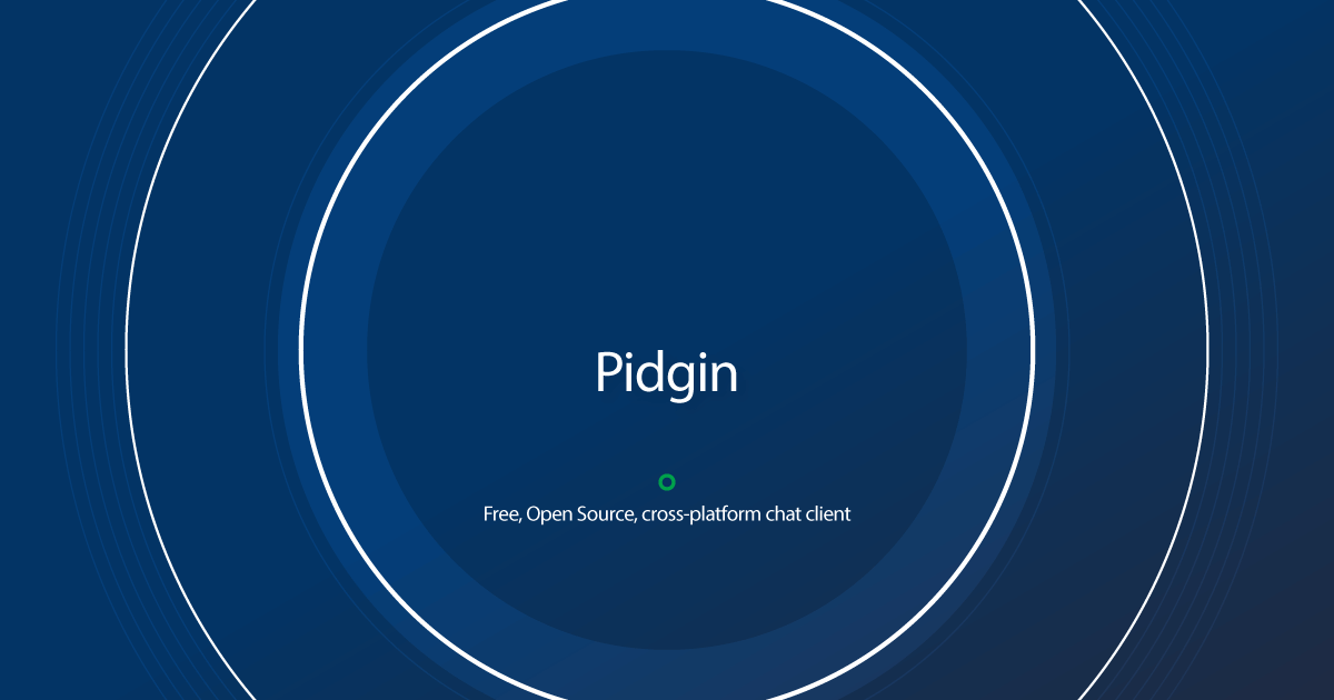 free chat client with pidgin