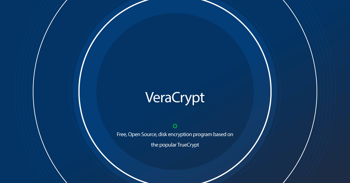 Download VeraCrypt latest release