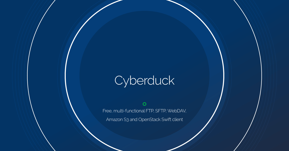 download the new for windows Cyberduck