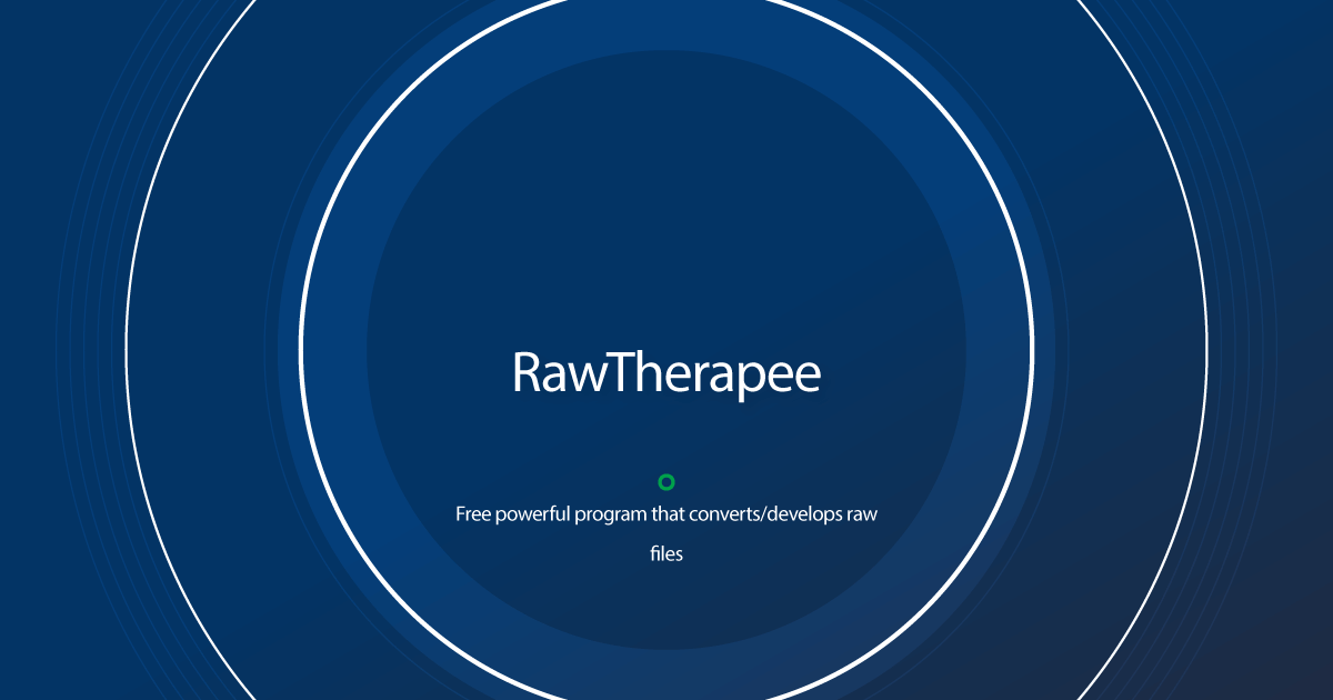 RawTherapee Download Latest Version