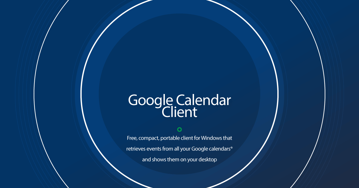 Google Calendar Client download latest version