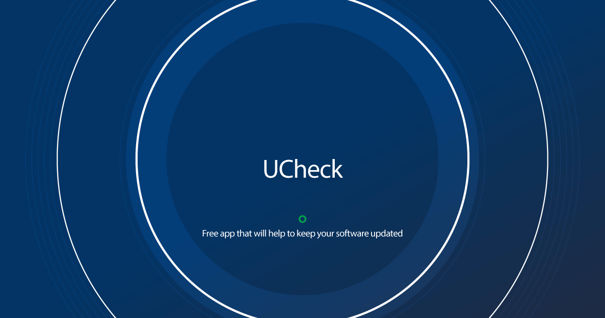 Логотип UCheck 4.10.1.0 for windows instal free