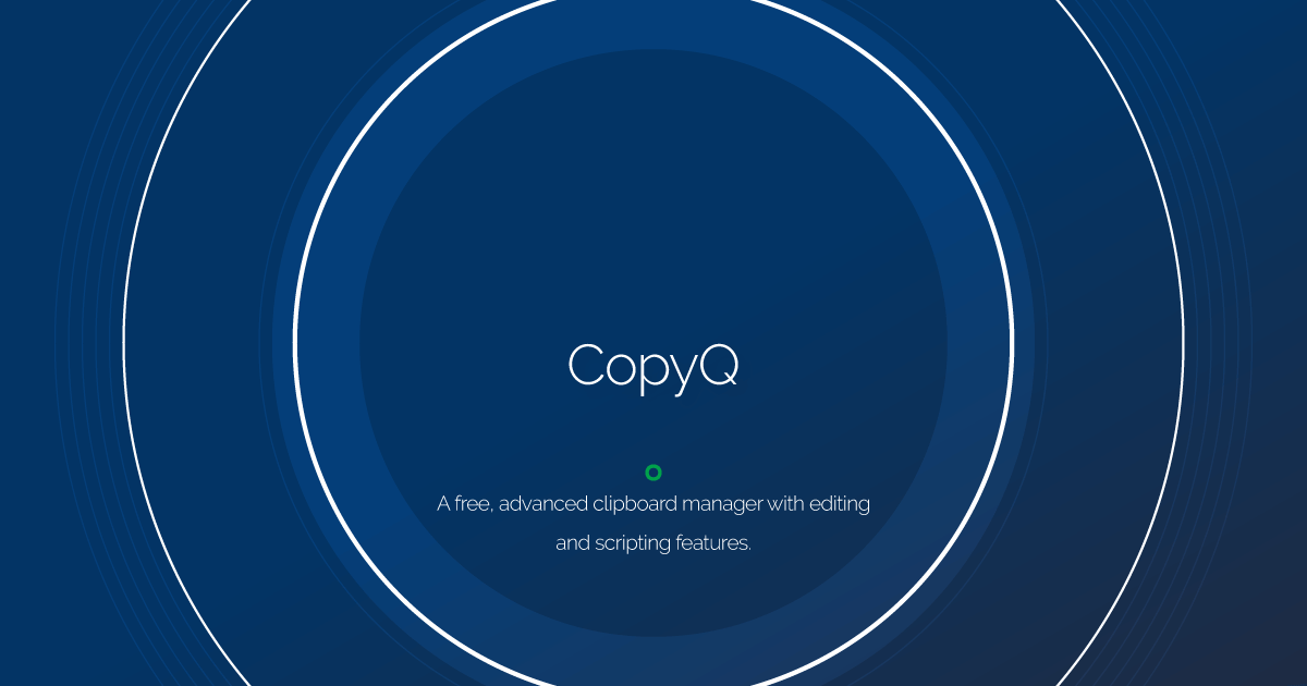 download the last version for apple CopyQ 7.1.0