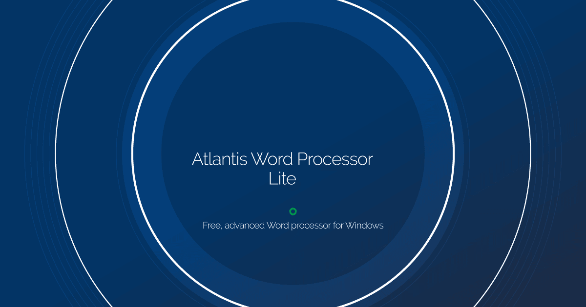 atlantis word processor lite download