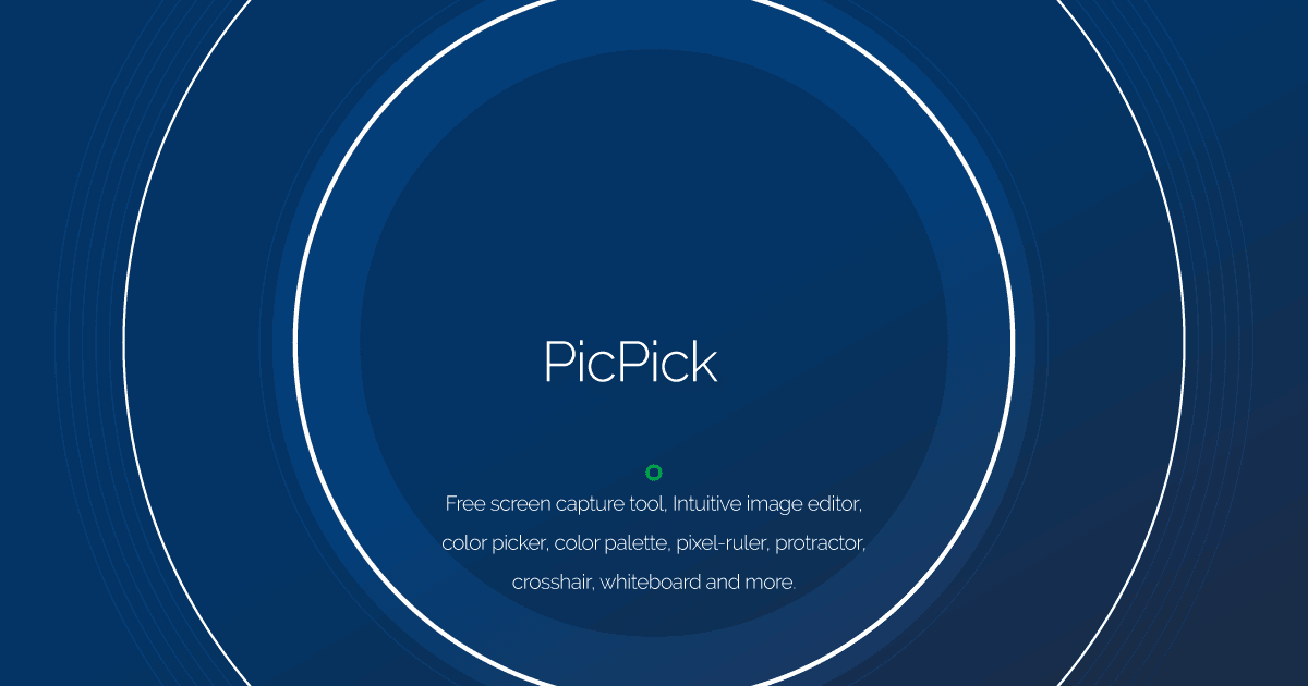 how to use picpick color picker